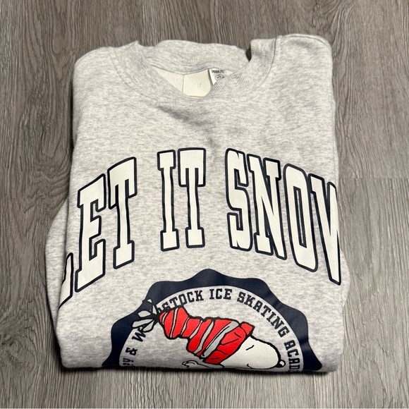 H&M x Peanuts Oversized Snoopy Sweatshirt - Picture 5 of 5